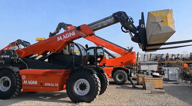 телескопические погрузчики Magni